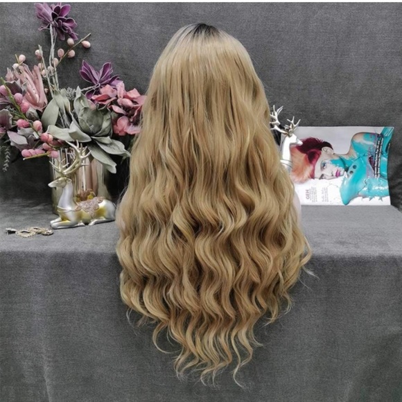 22inch Dark Brown Lace Front Wig